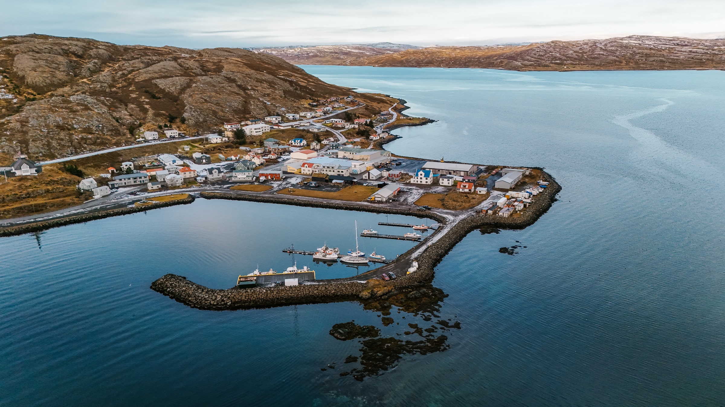 Hólmavík við Steingrímsfjörð